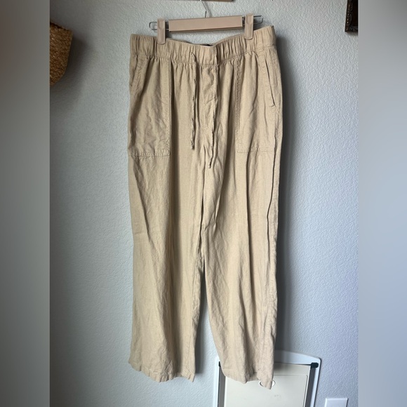 GAP Pants - GAP Linen Blend‎ Khaki Chinos